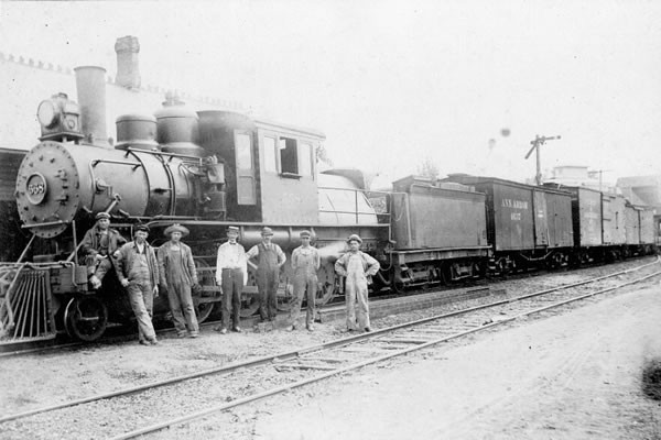 Train Through Rushville